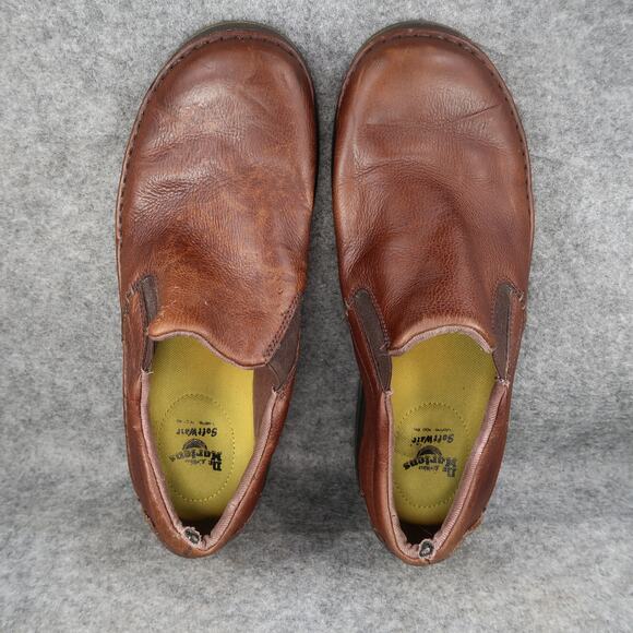 Dr Martens Shoes Mens 12 Slip On Grizzly Leather Boyle Loafer Plain Toe Casual main image 5
